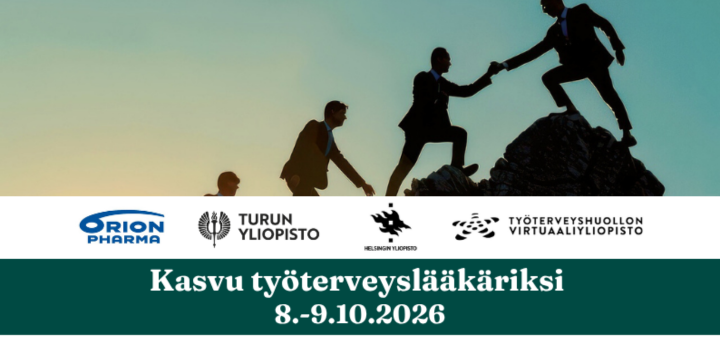 Kasvu työterveyslääkäriksi-seminaariin 8.-9.10.26